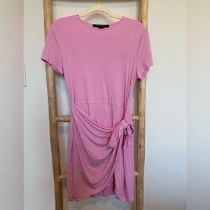 French Connection Pink Midi Dress